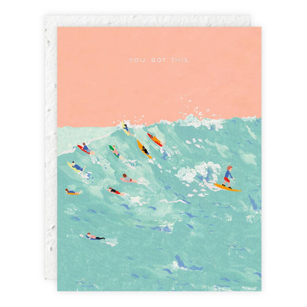 You Got This Surfers Card