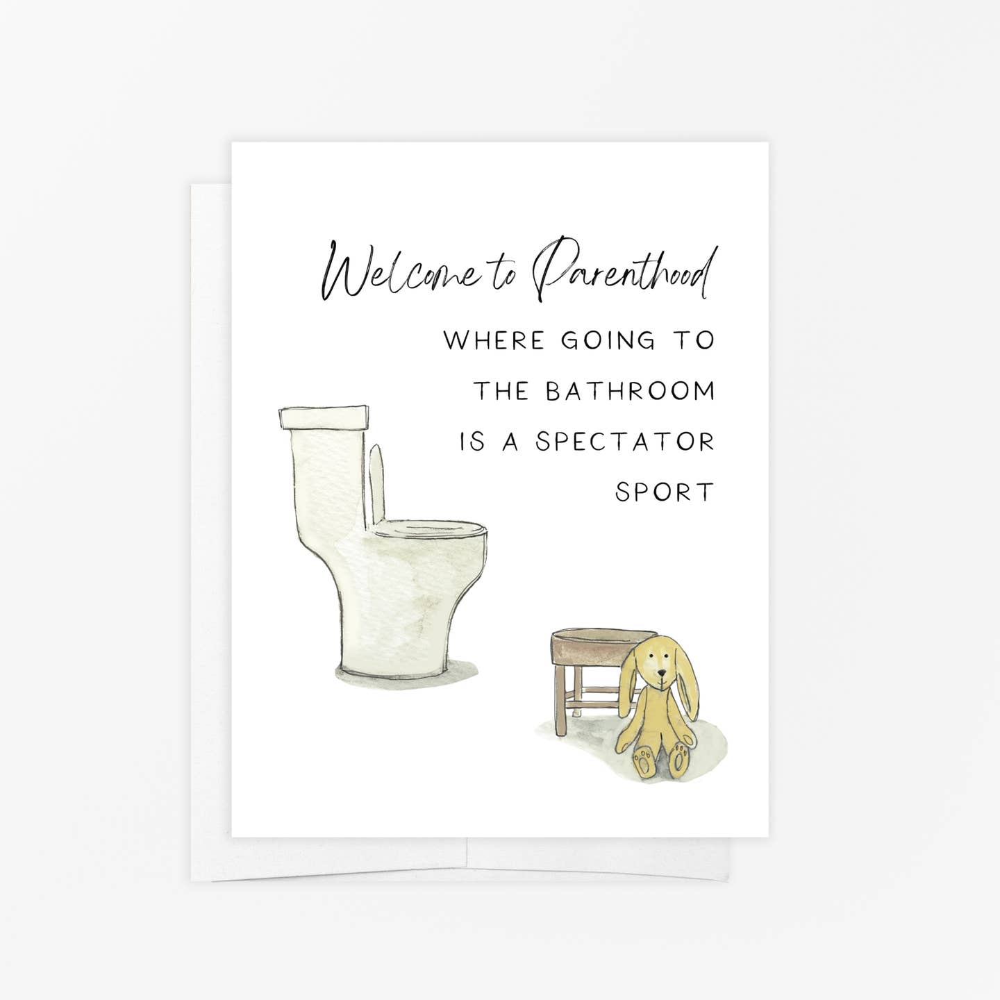 Parenthood Spectator Sport Baby Card