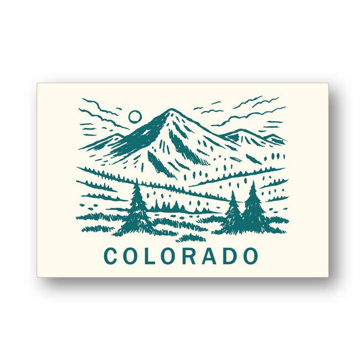Colorado Alpine Postcard