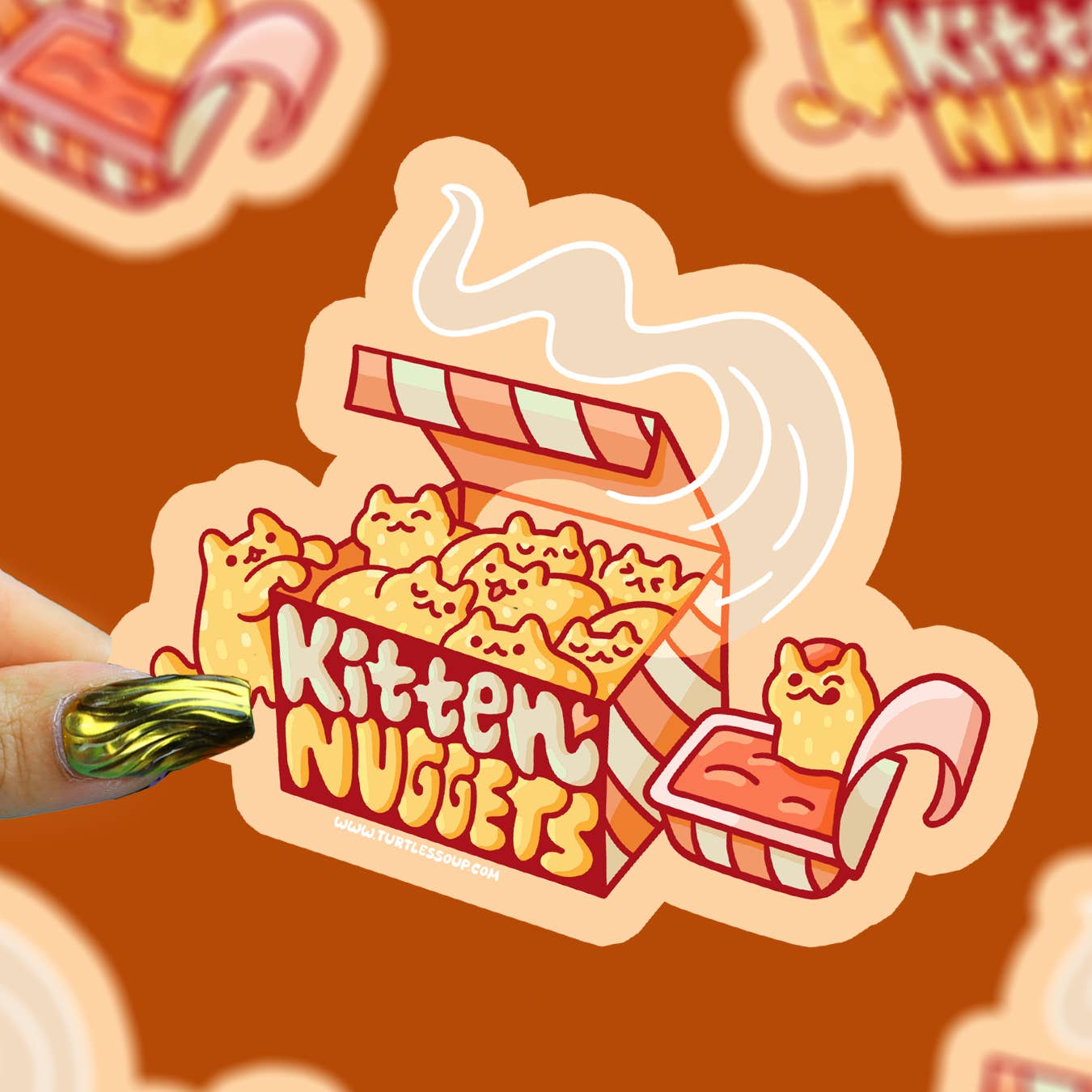 Kitten Nuggets Sticker