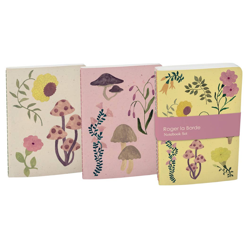 Flora and Fungi Notebook Set