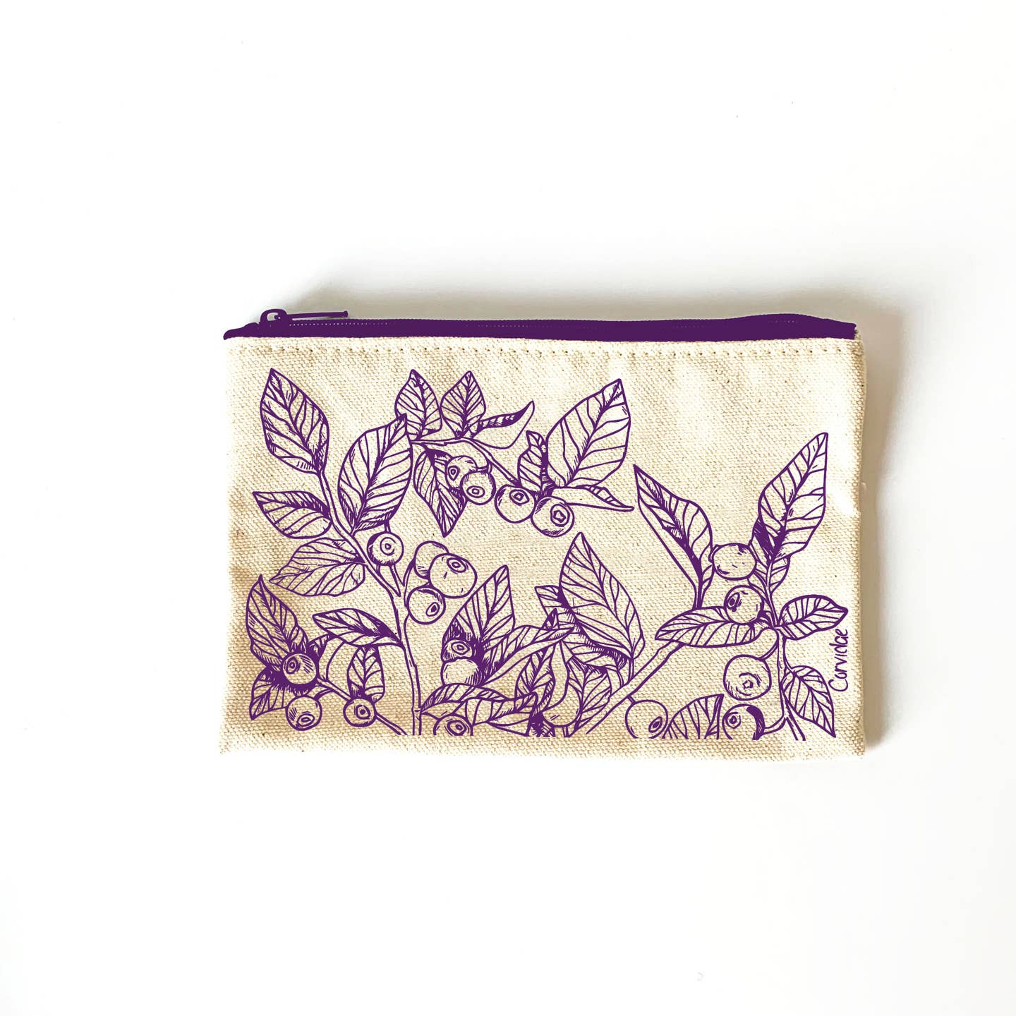 Huckleberry Small Zipper Pouch
