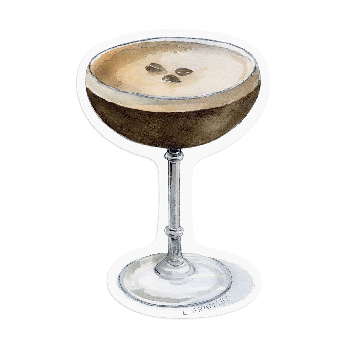 Espresso Martini Vinyl Sticker