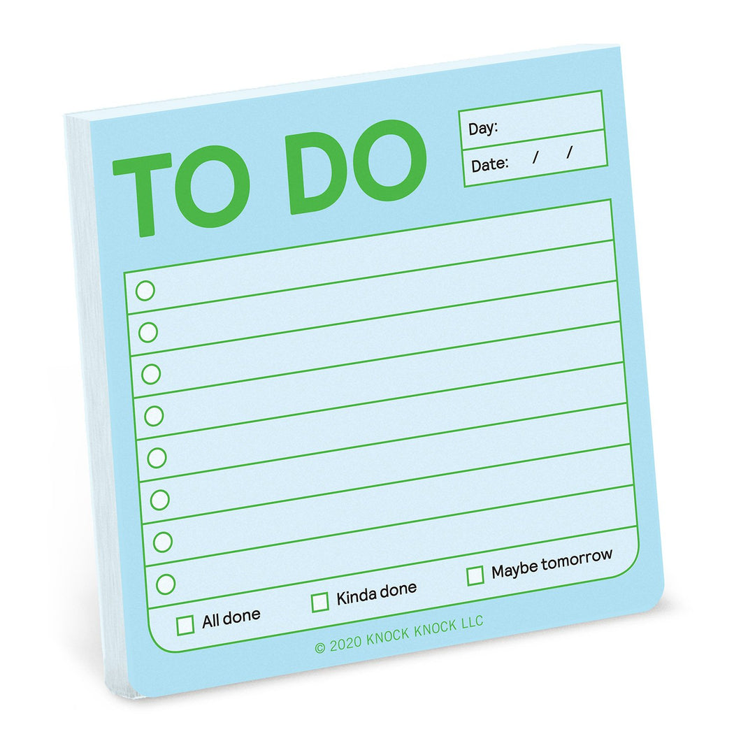 To Do Sticky Notes Pastel Version