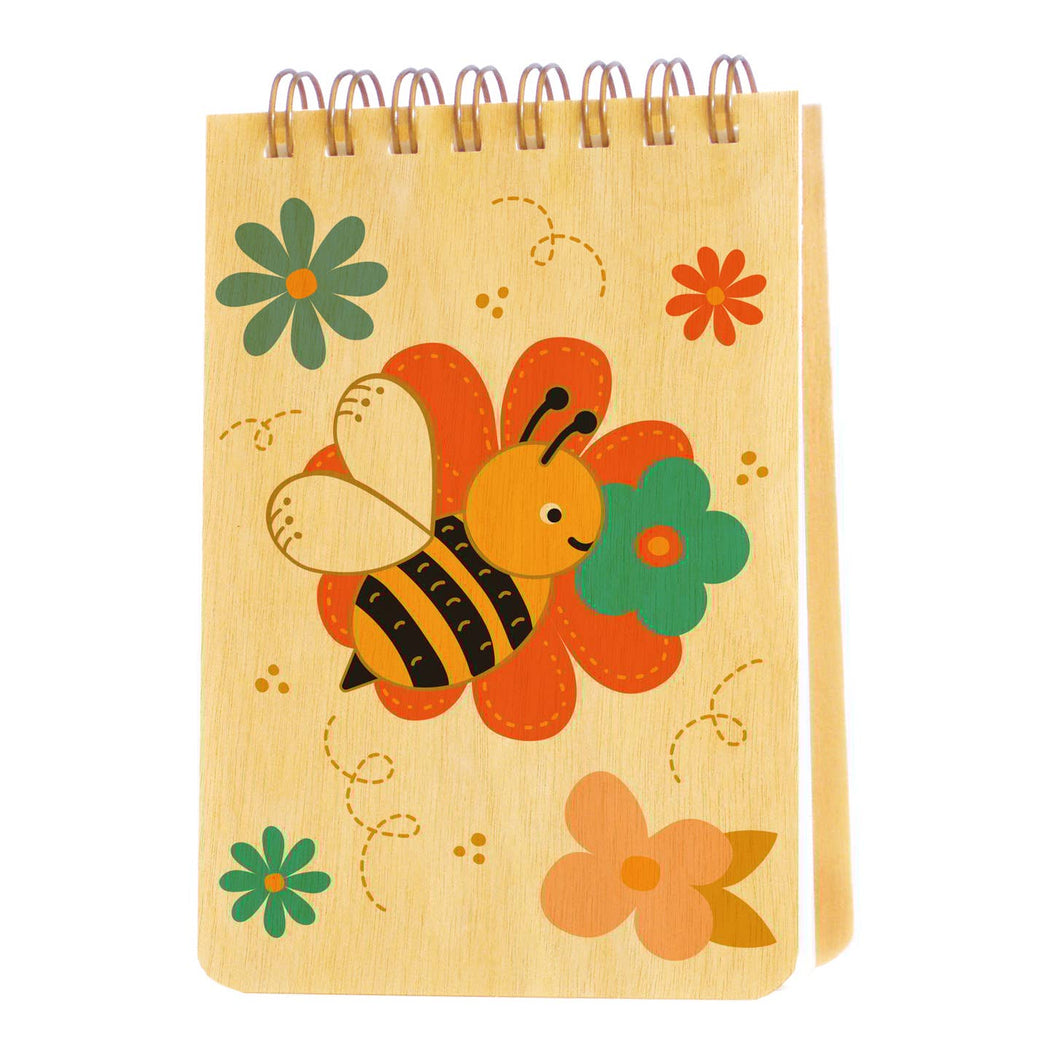 Wood Mini Notebook