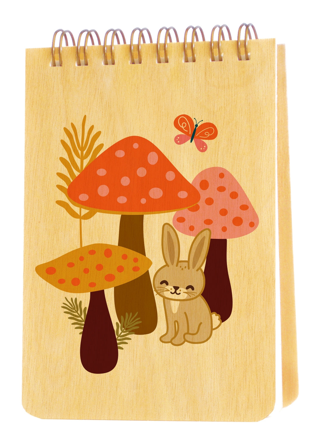 Wood Mini Notebook