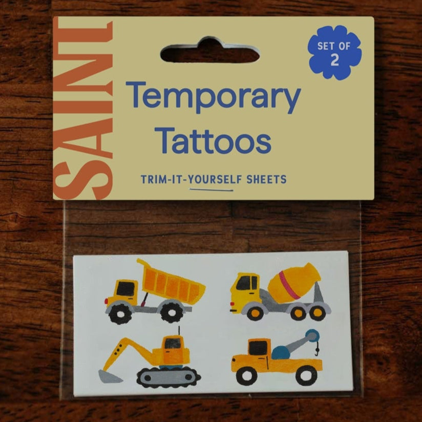 Construction Crew Temp Tattoos