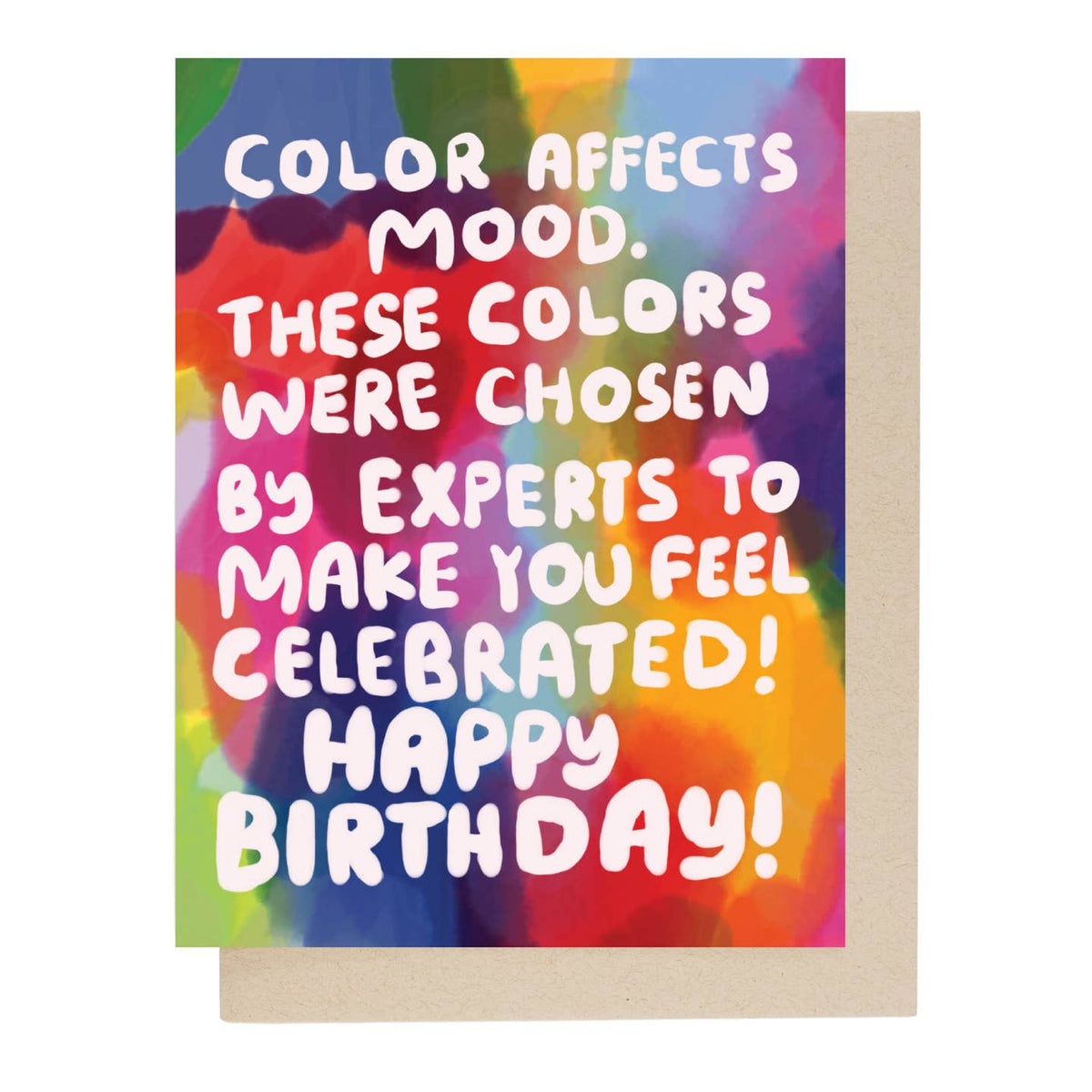 Dopamine Colors Birthday Card
