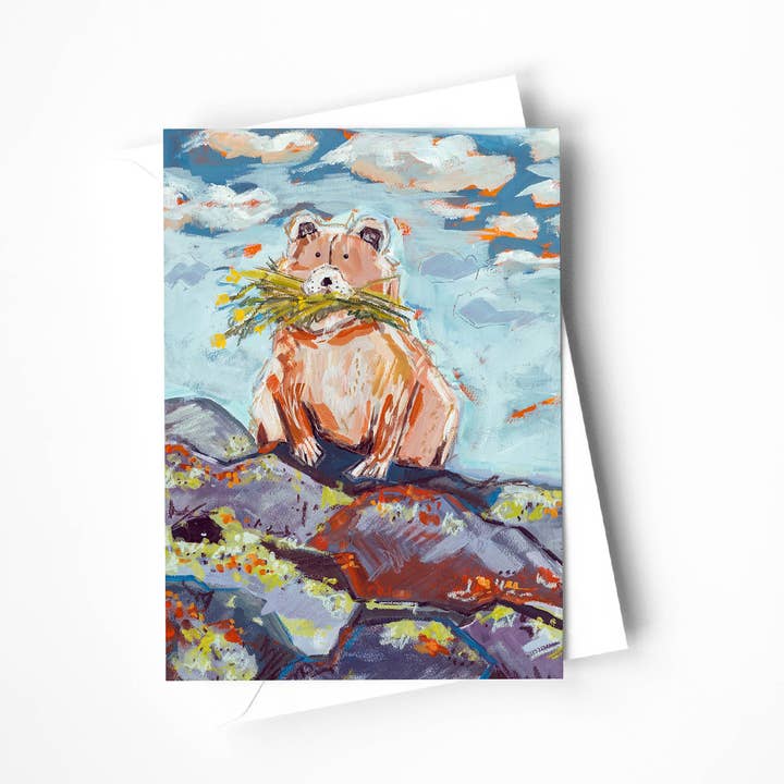 Pika On the Peak Card