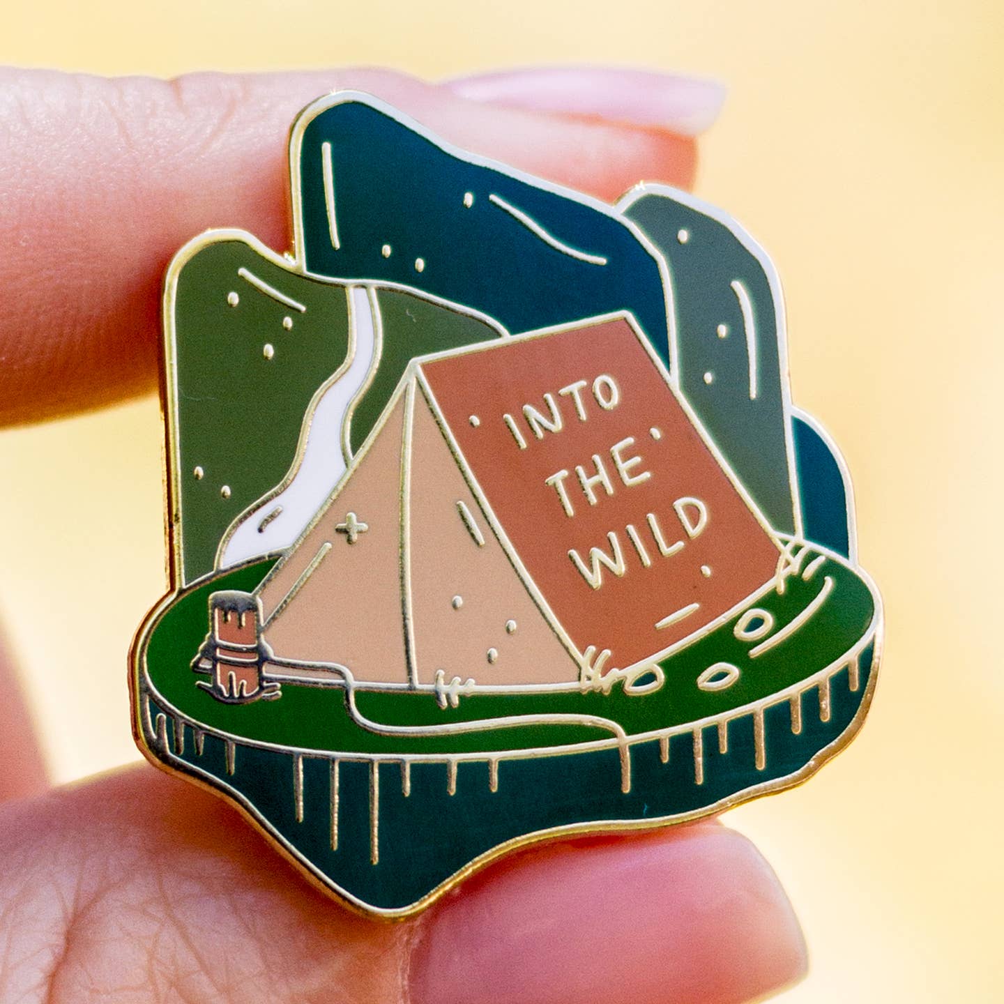 Into the Wild Enamel Pin