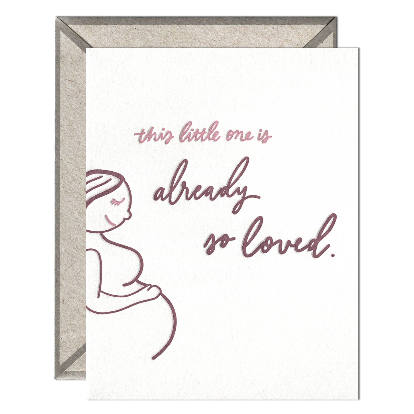 Already So Loved Little One Baby Card