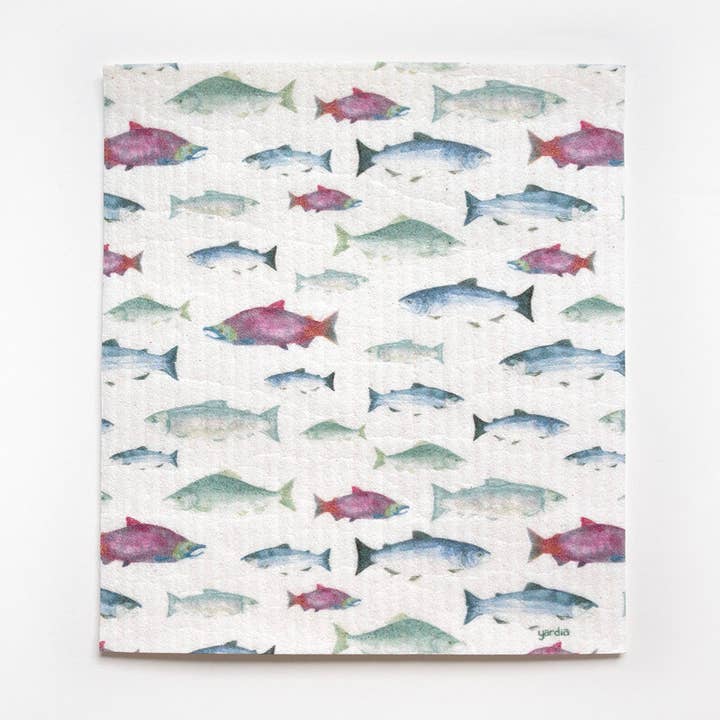Salmon Sponge Cloth