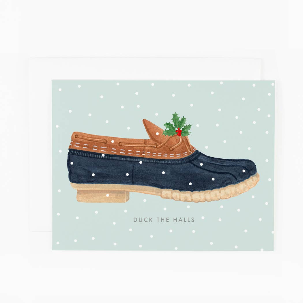 Duck the Halls Card