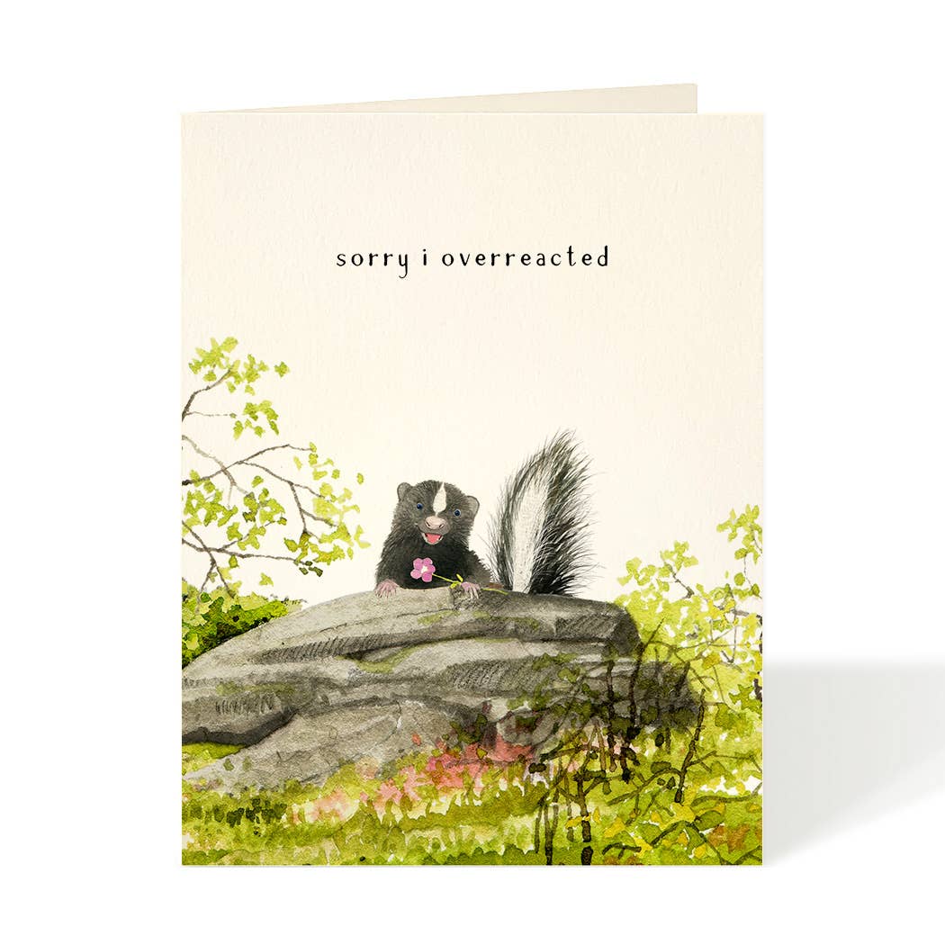 Sorry I Overreacted Card