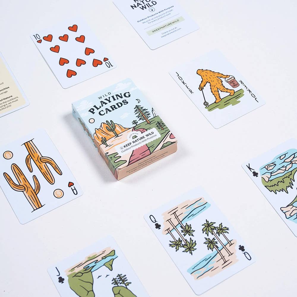 Wild Playing Card Deck