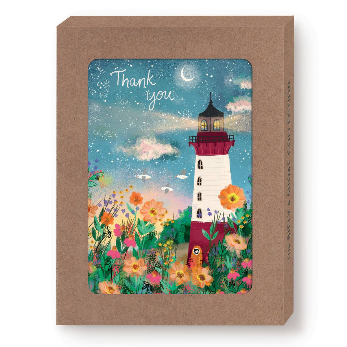Lighthouse Thank You Boxed Cards
