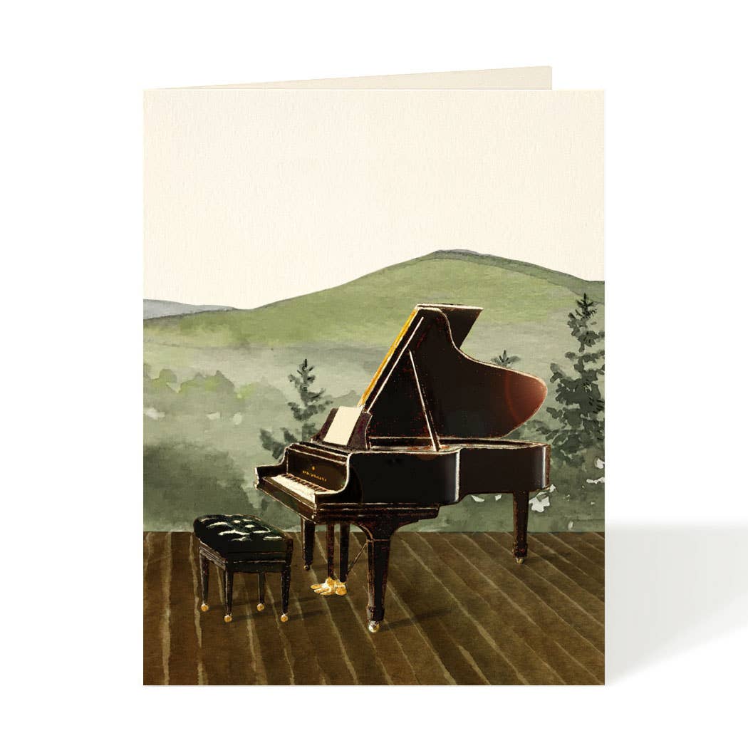 Grand Piano Blank Card