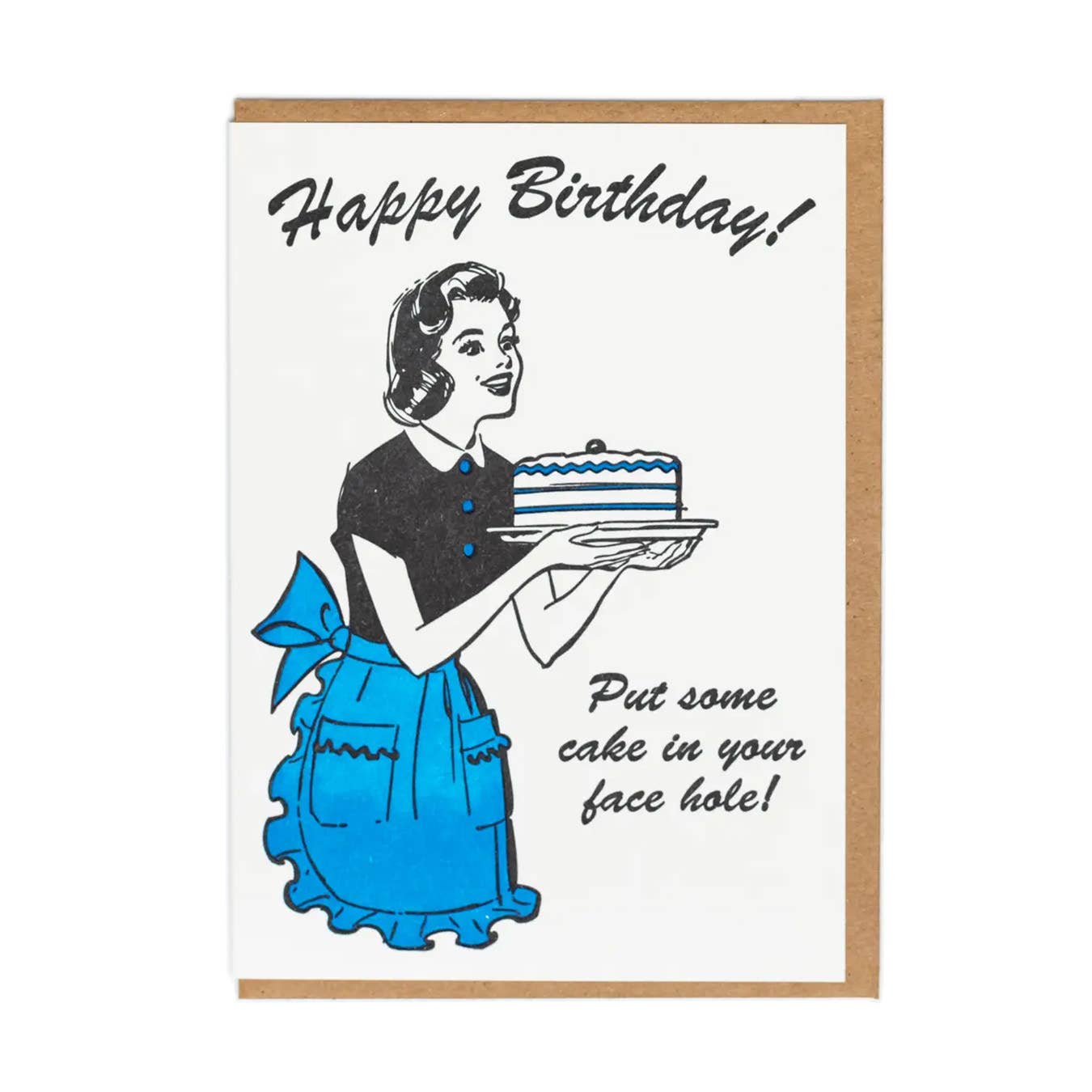 Facehole Birthday Card