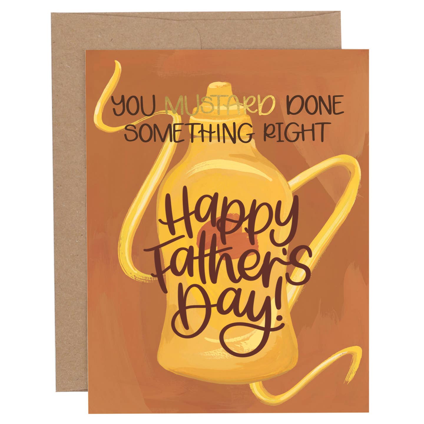Mustard Done Right Fathers Day Card