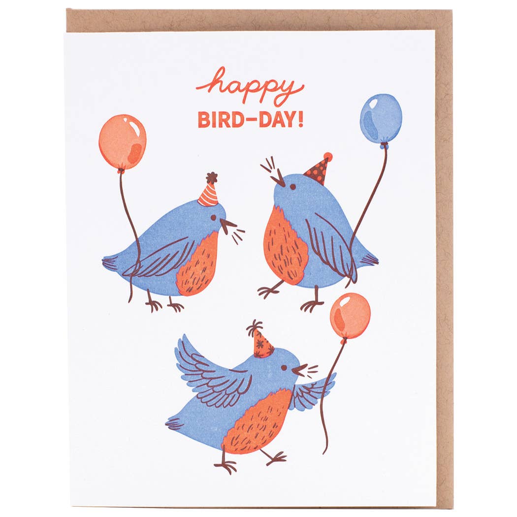 Happy Bird Day Birthday Card