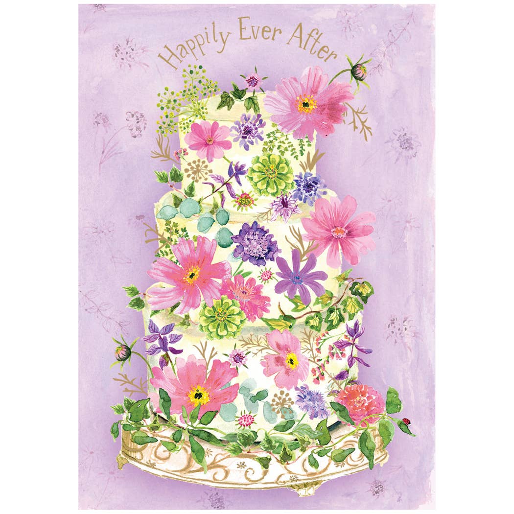 Happily Ever After Wedding Card