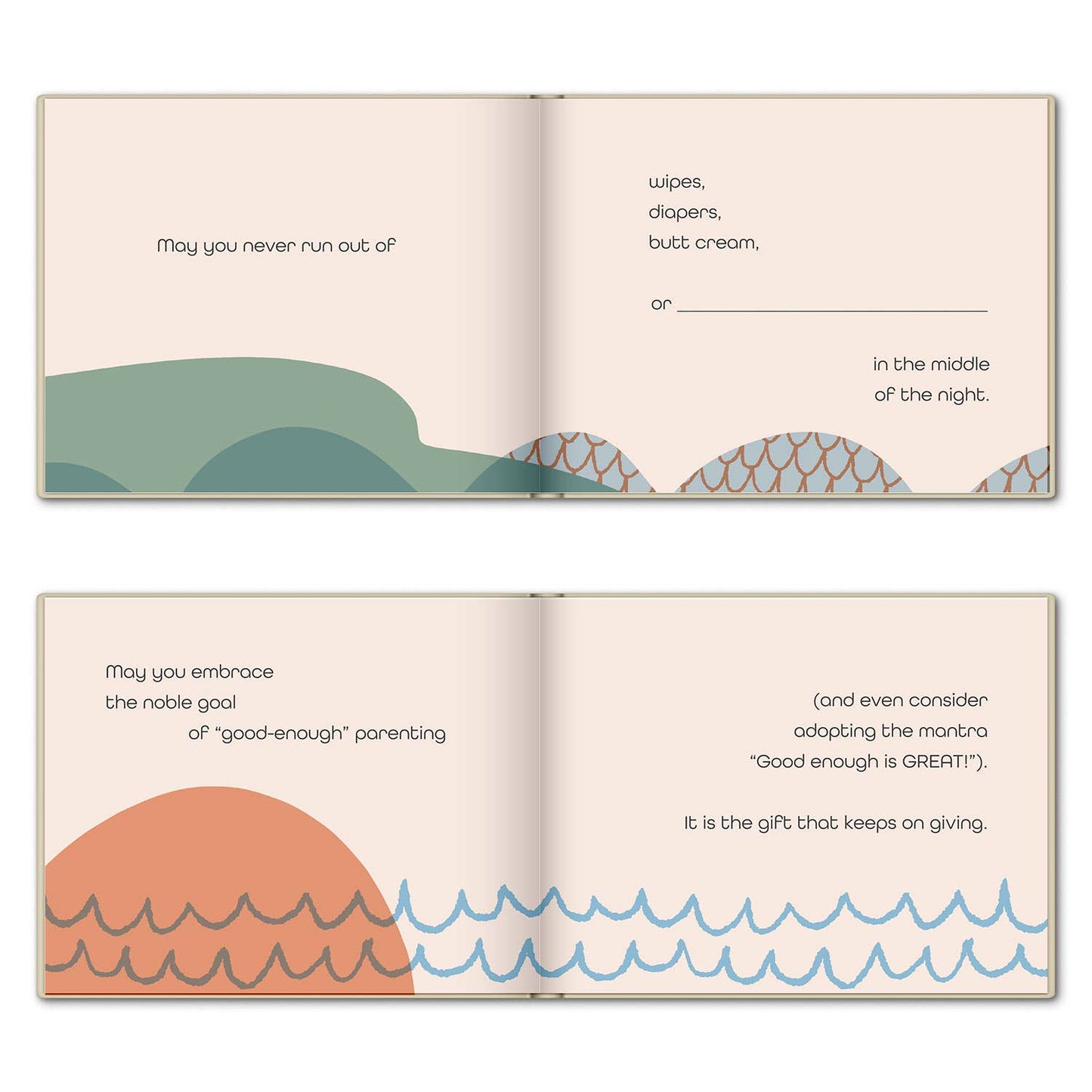 My Wishes For You As A New Parent Fill-in Book