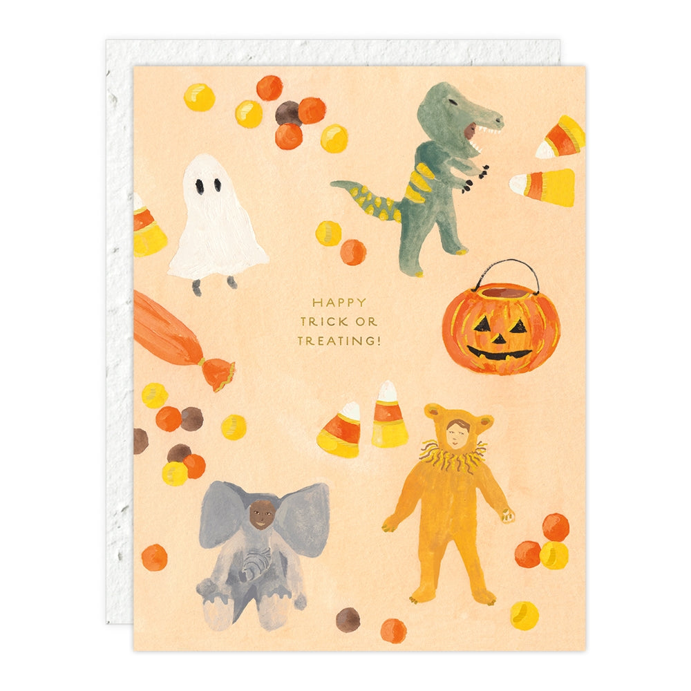 Happy Trick or Treating Halloween Card