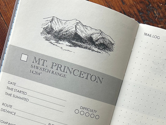 14ers Summit Log Journal