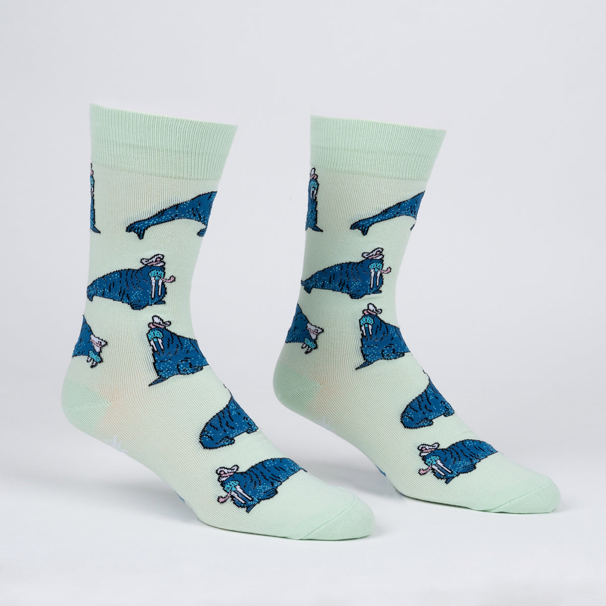 I Will Walrus Love You Men's Crew Socks