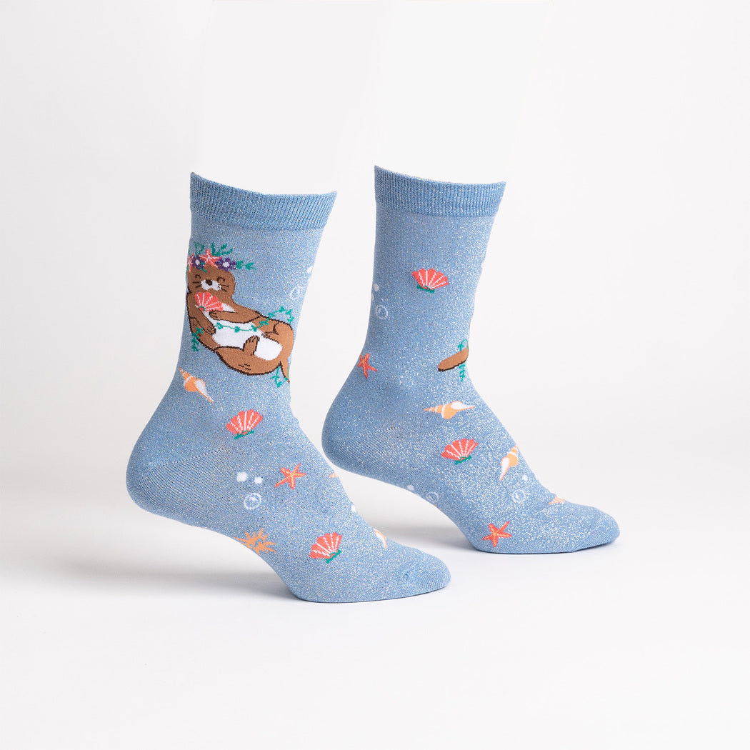 Be Your Shellf Otter Women's Crew Socks