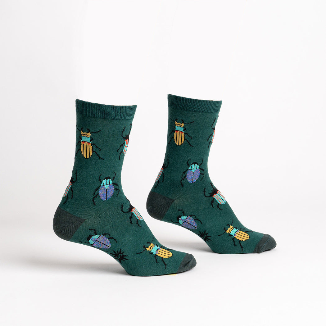 Beetle Mania Women's Crew Socks