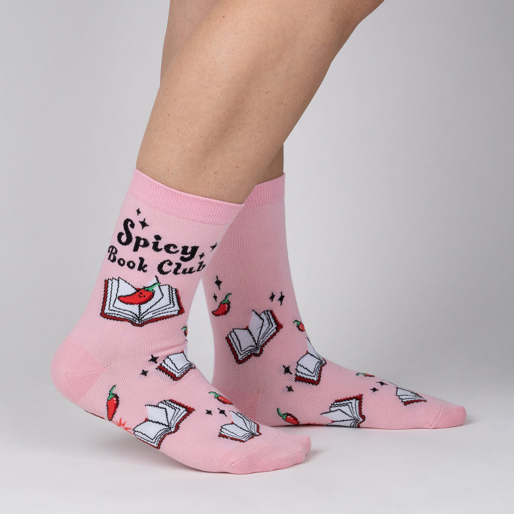 Spicy Book Club Women's Crew Socks