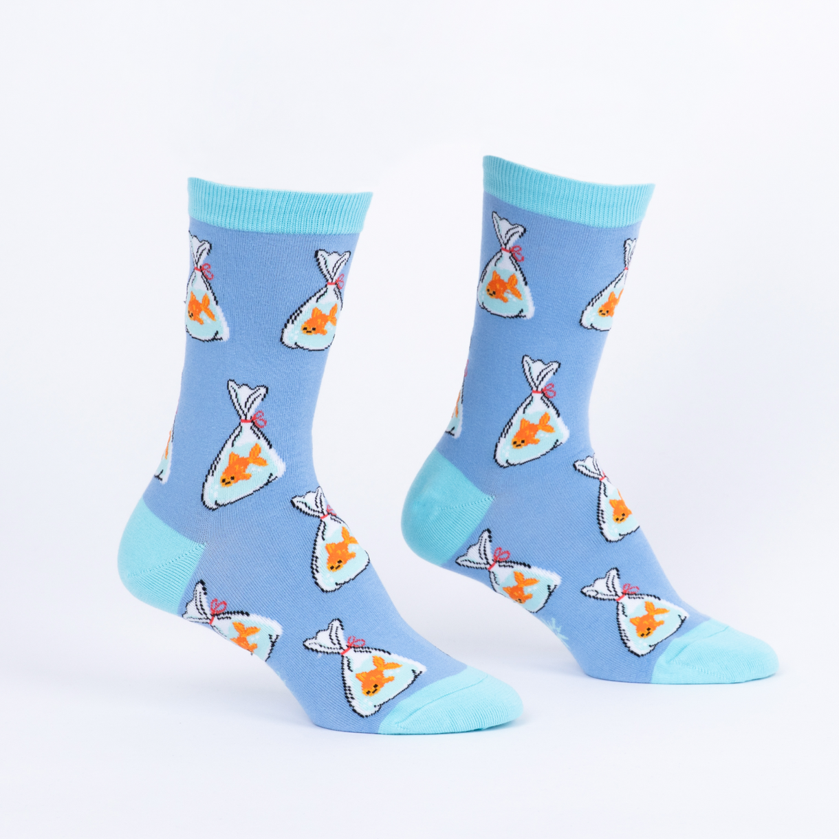 Gold Fish Women's Crew Socks