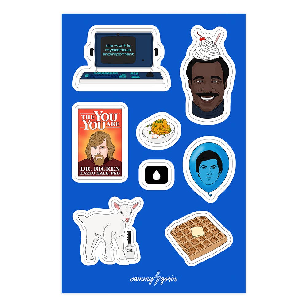 Severance Vinyl Sticker Sheet