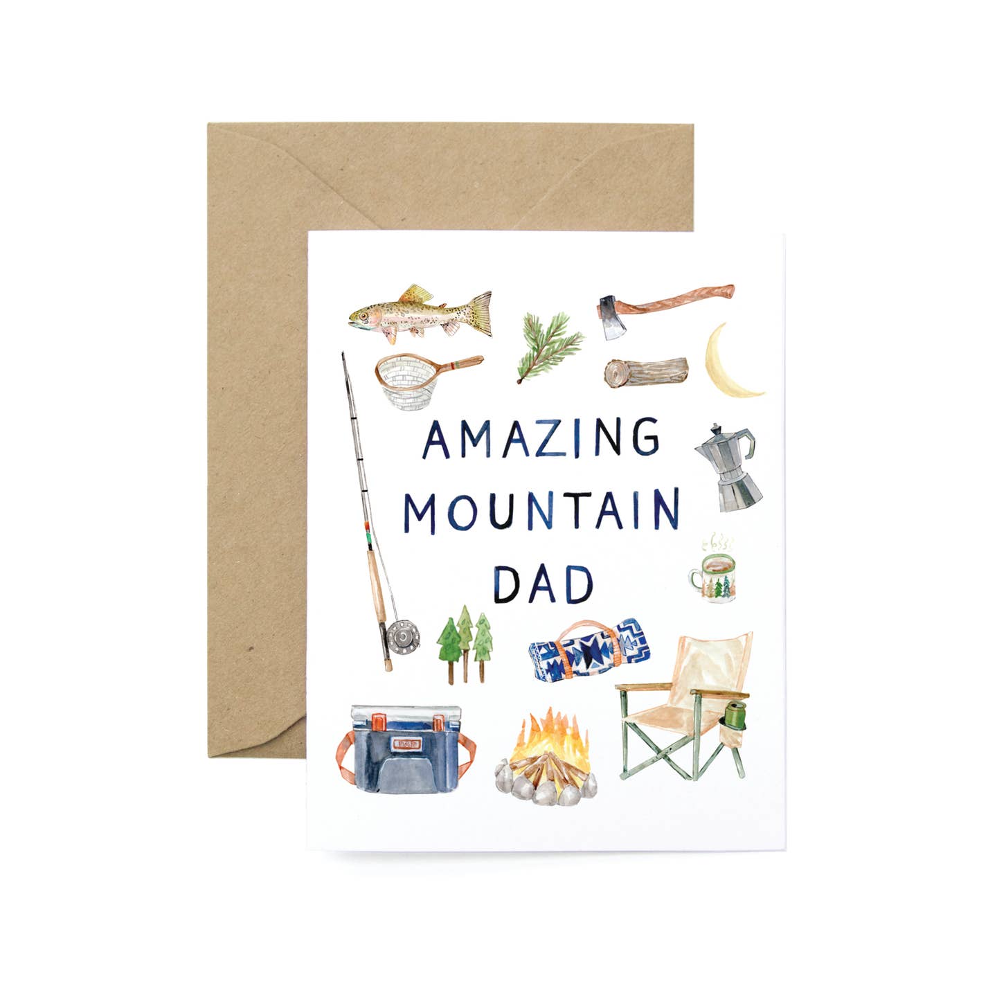 Amazing Mountain Dad Card