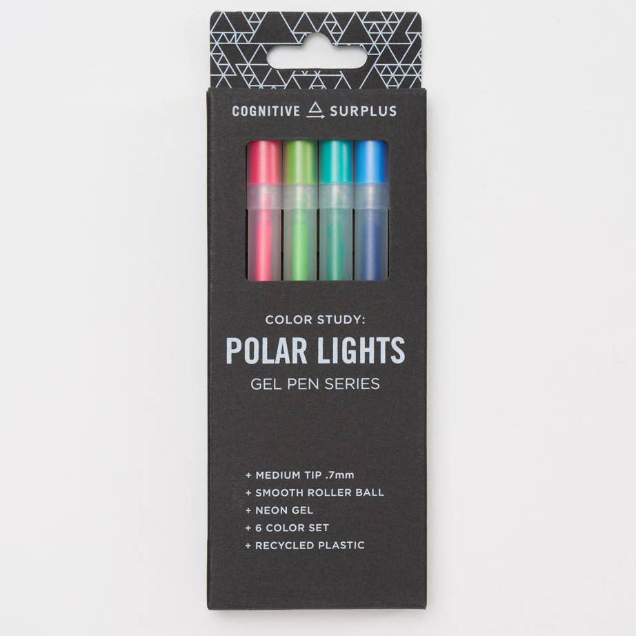 Polar Lights Neon Gel Pens