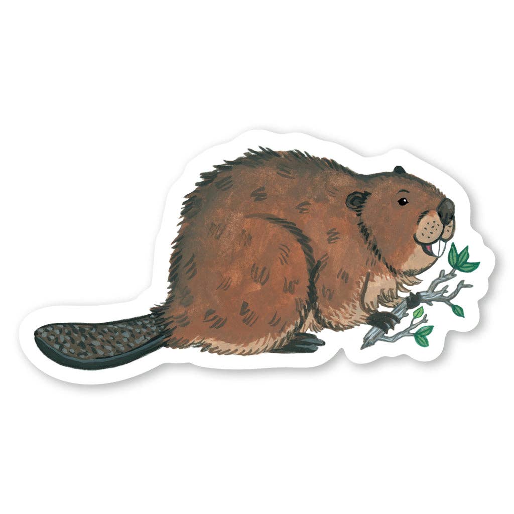 Beaver Sticker