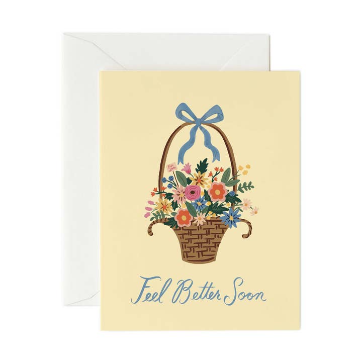 Feel Better Basket Card