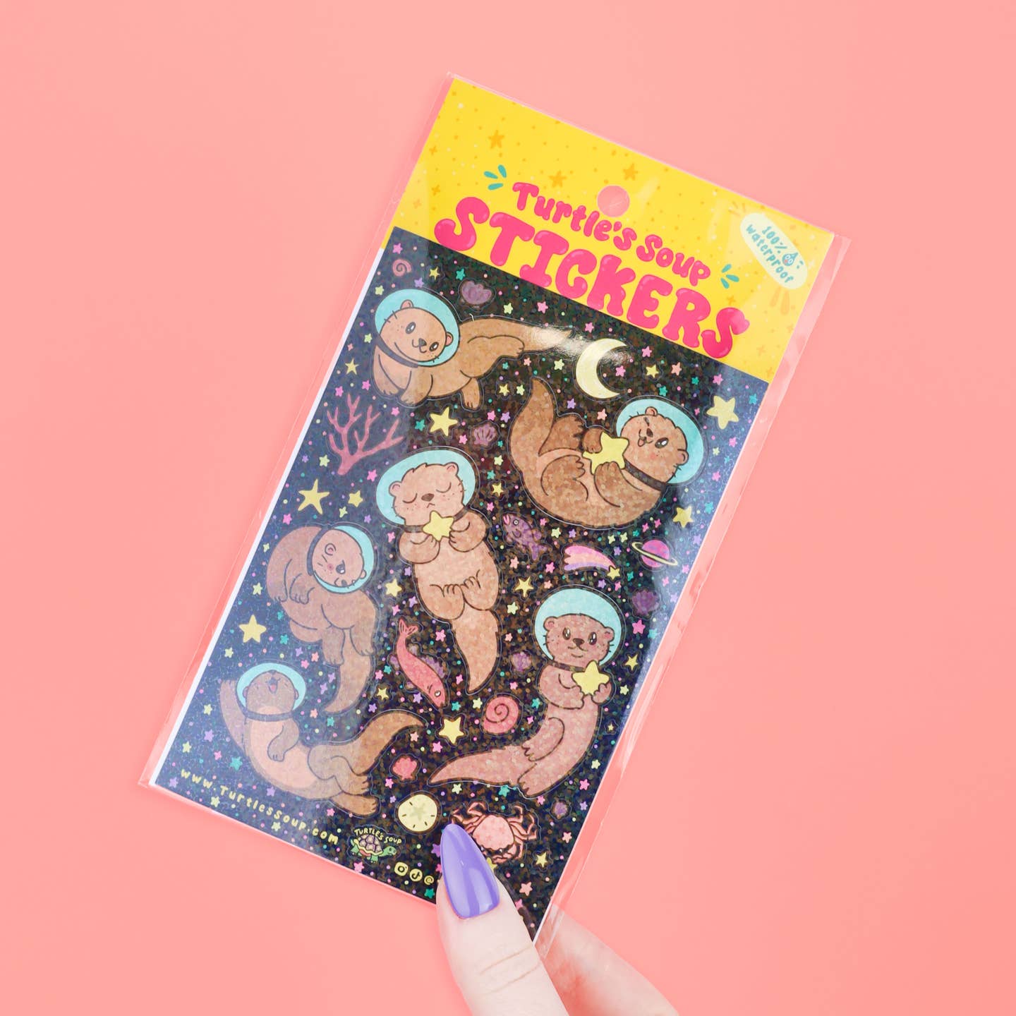 Otter This World Sticker Sheet