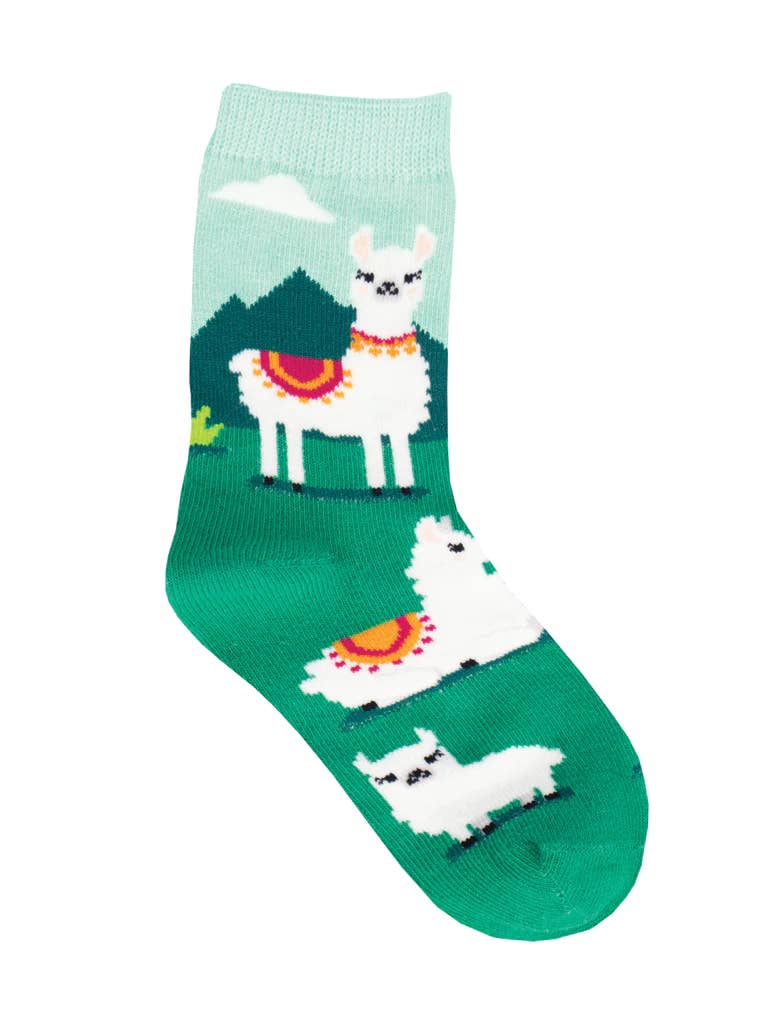Yo Llama Toddler Socks