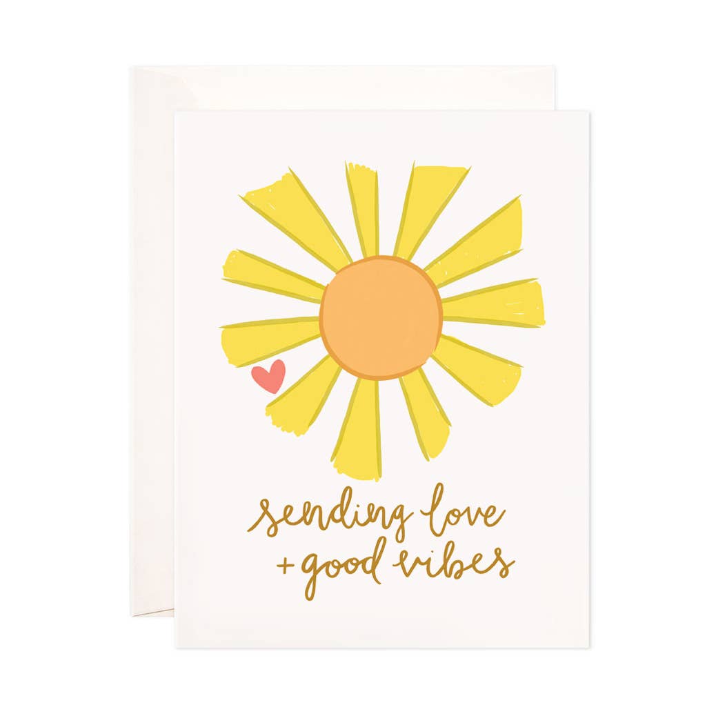 Love + Good Vibes Card