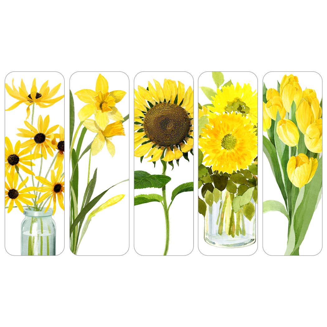 Sunny Yellow Bookmark Set