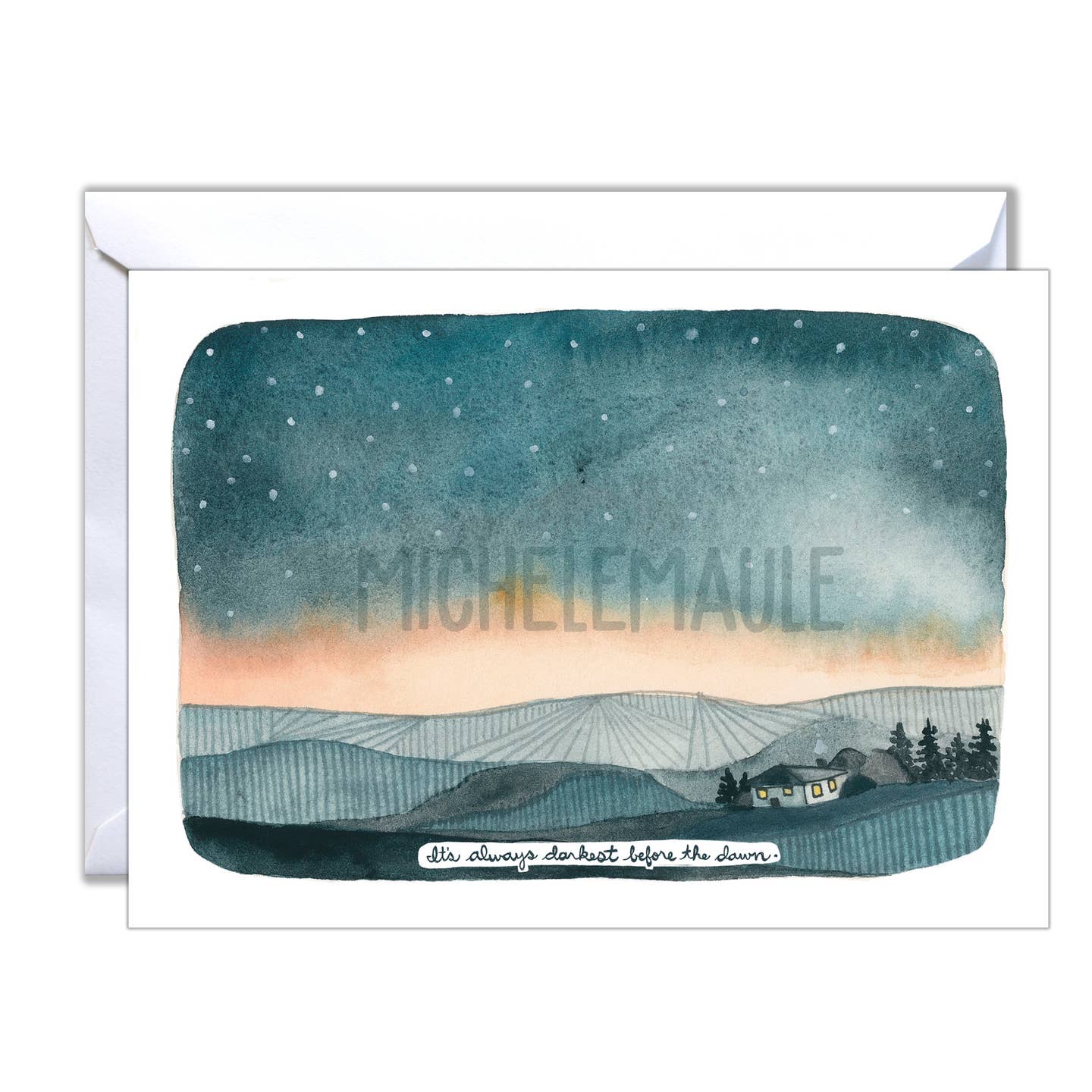 Its Always Darkest Before the Dawn Card