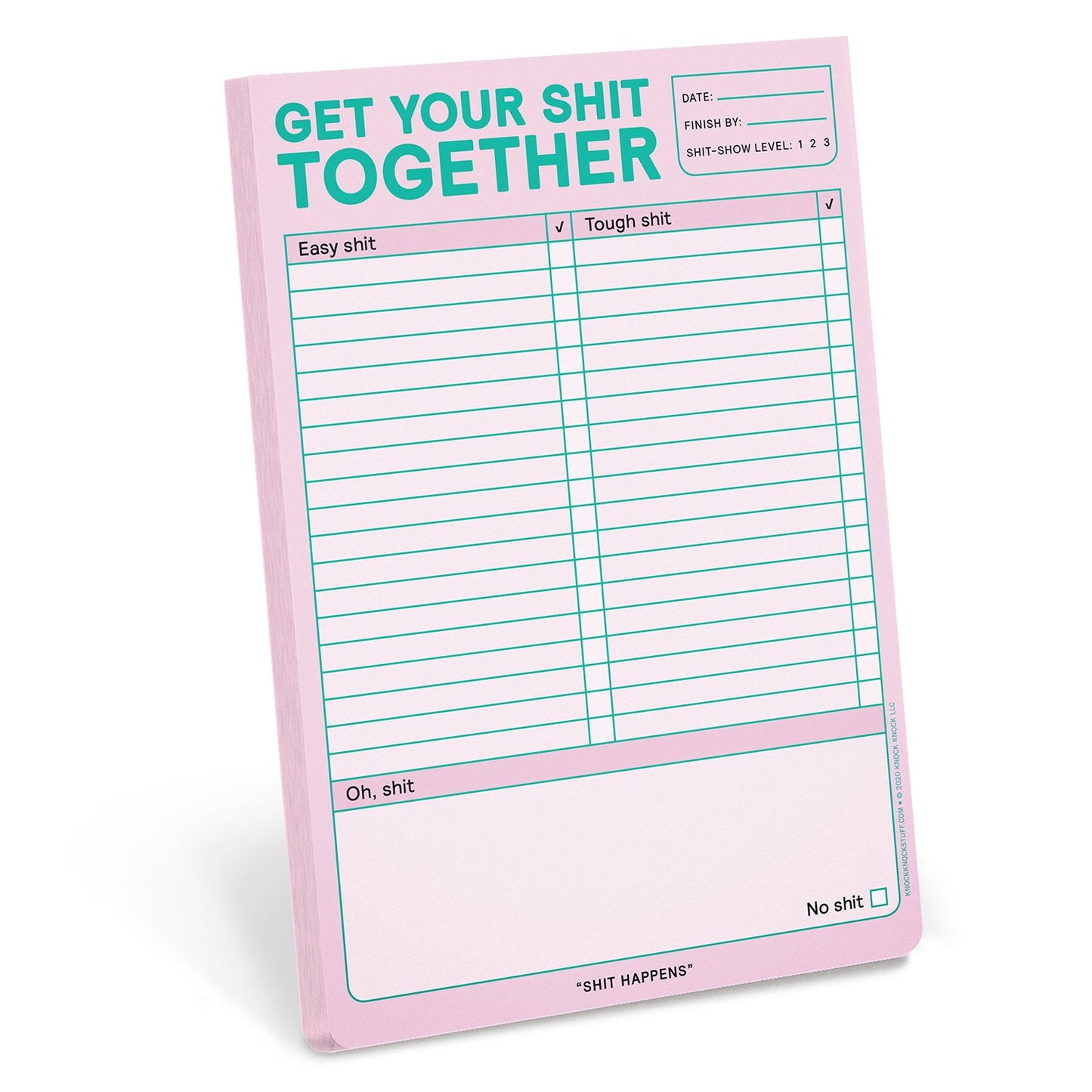 Get Your Shit Together Notepad