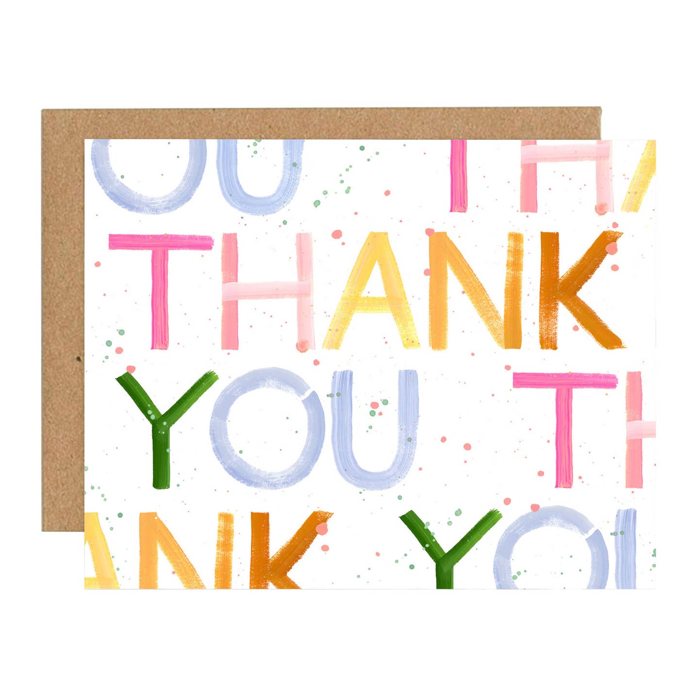 Block Bold Thank You Card