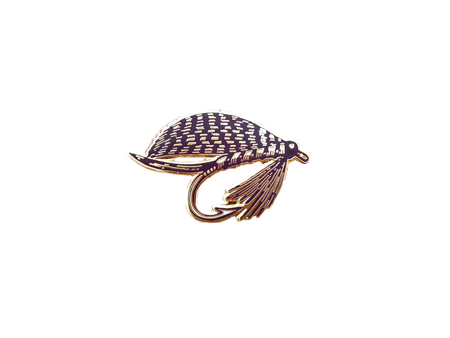 Fly Fishing Enamel Pin