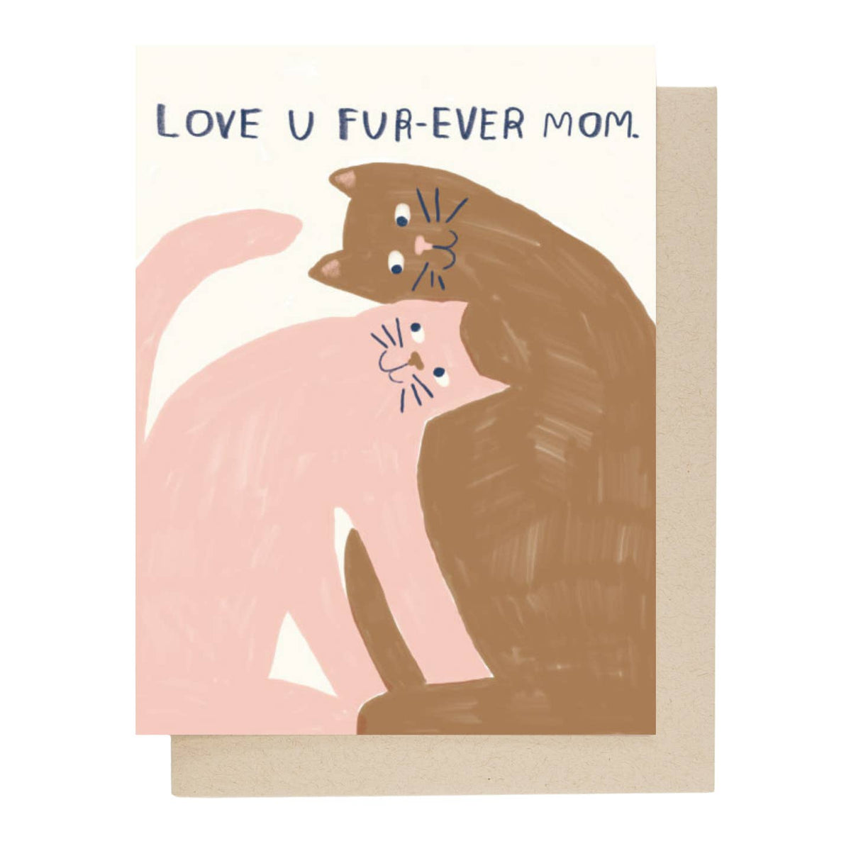 Love You Fur-Ever Mom Card