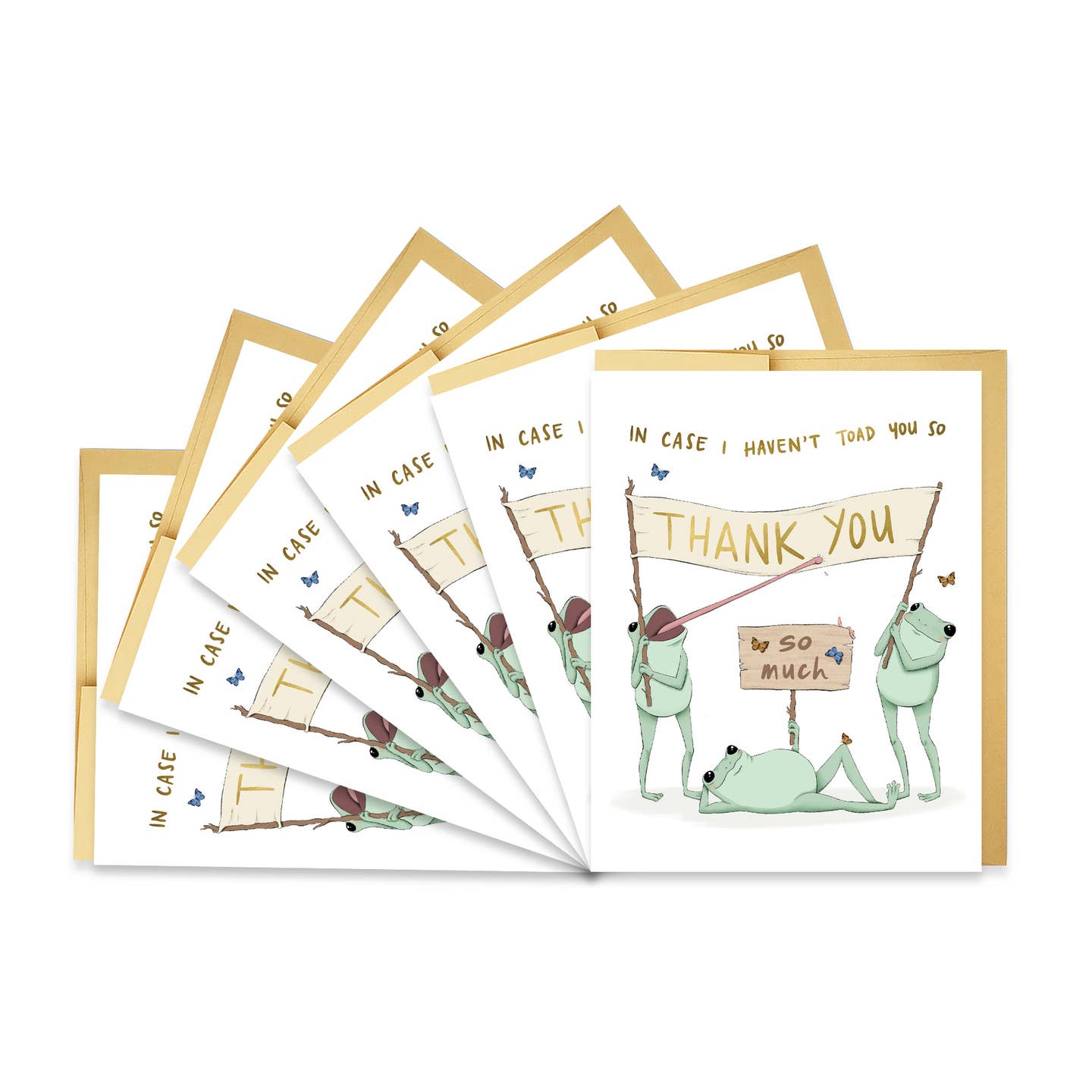 In Case I Havent Toad You So Thank You Card