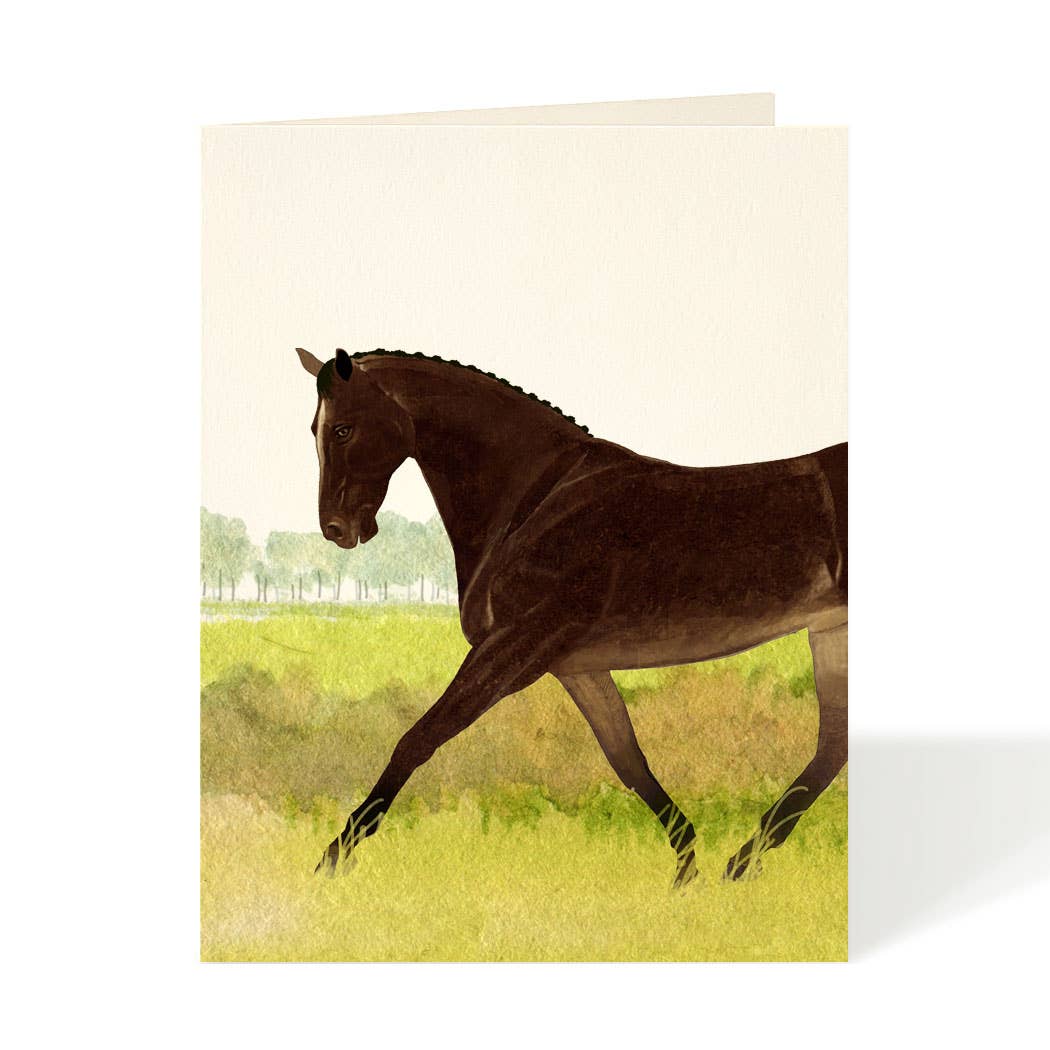 Chester Horse Blank Card