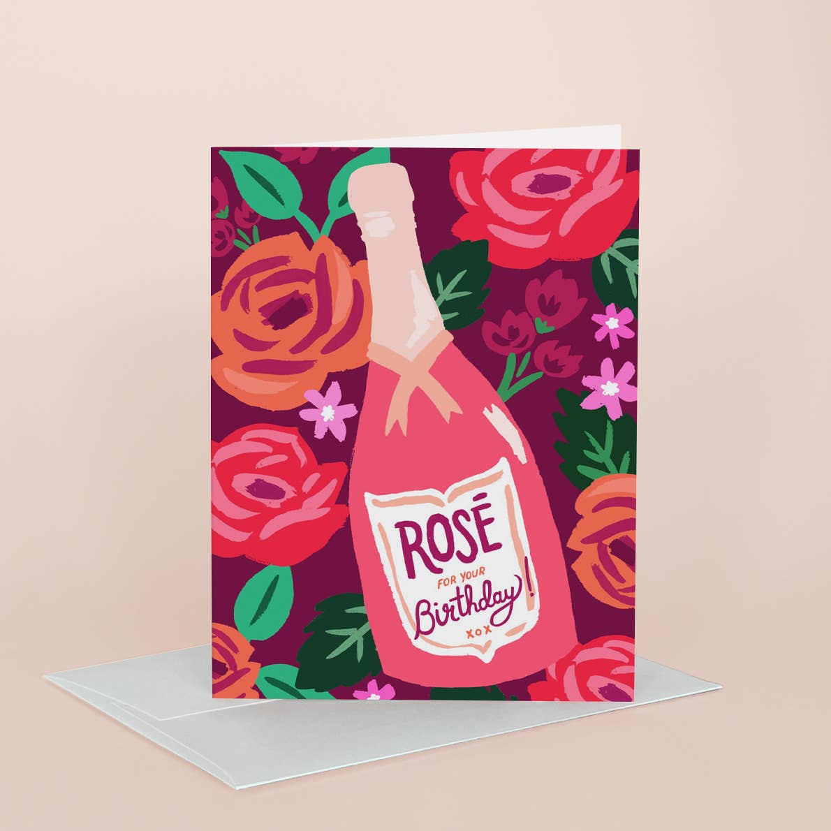 Birthday Rose Card